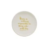 Ceramic Keys' & Jewels' plate Ceramic multi purpose plate with phrases