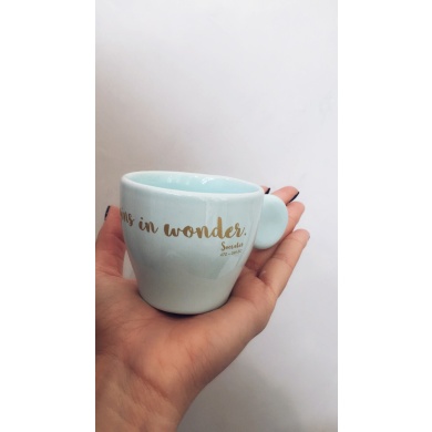 Handmade Ceramic Espresso - Quote Dimensions