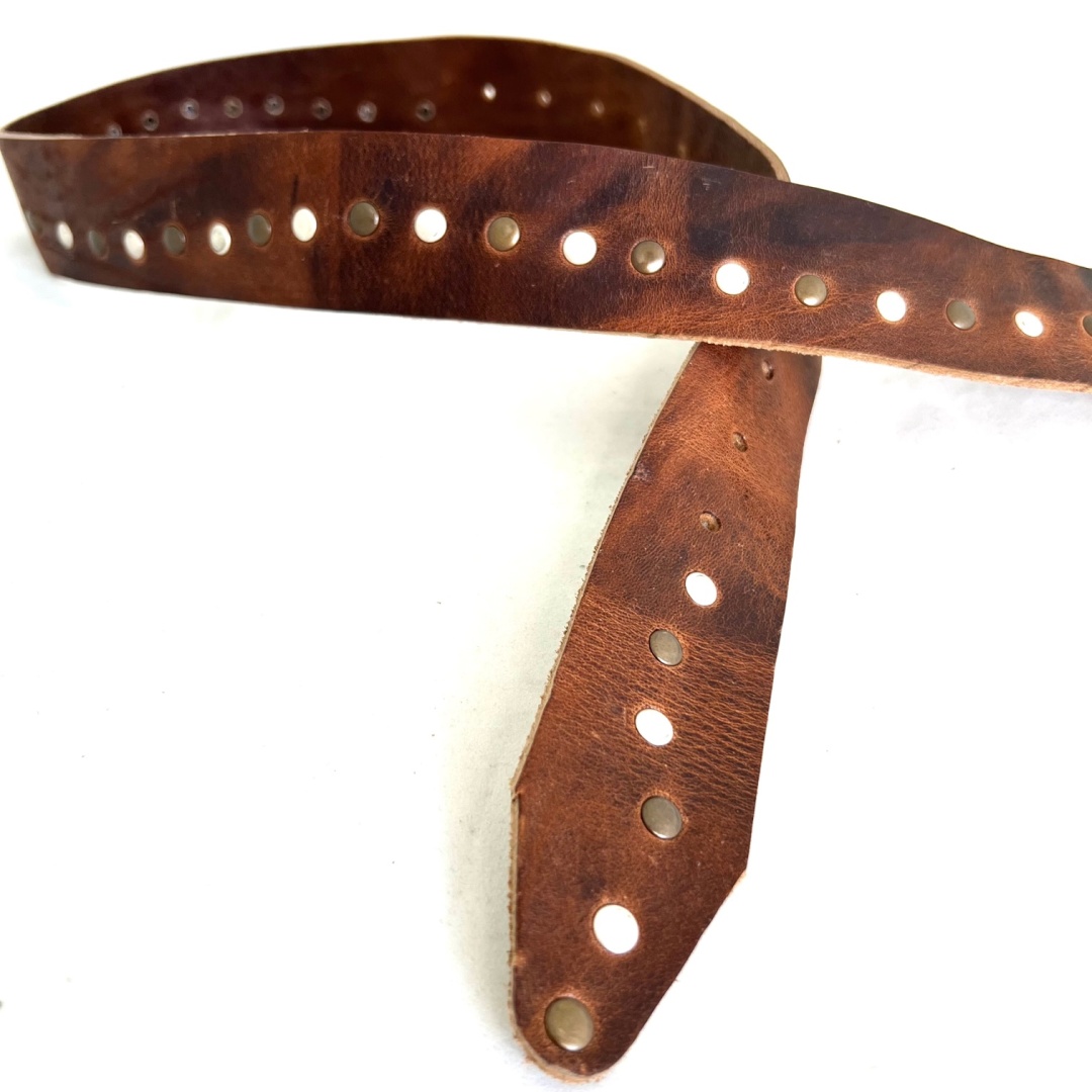 Brown leather belt 3