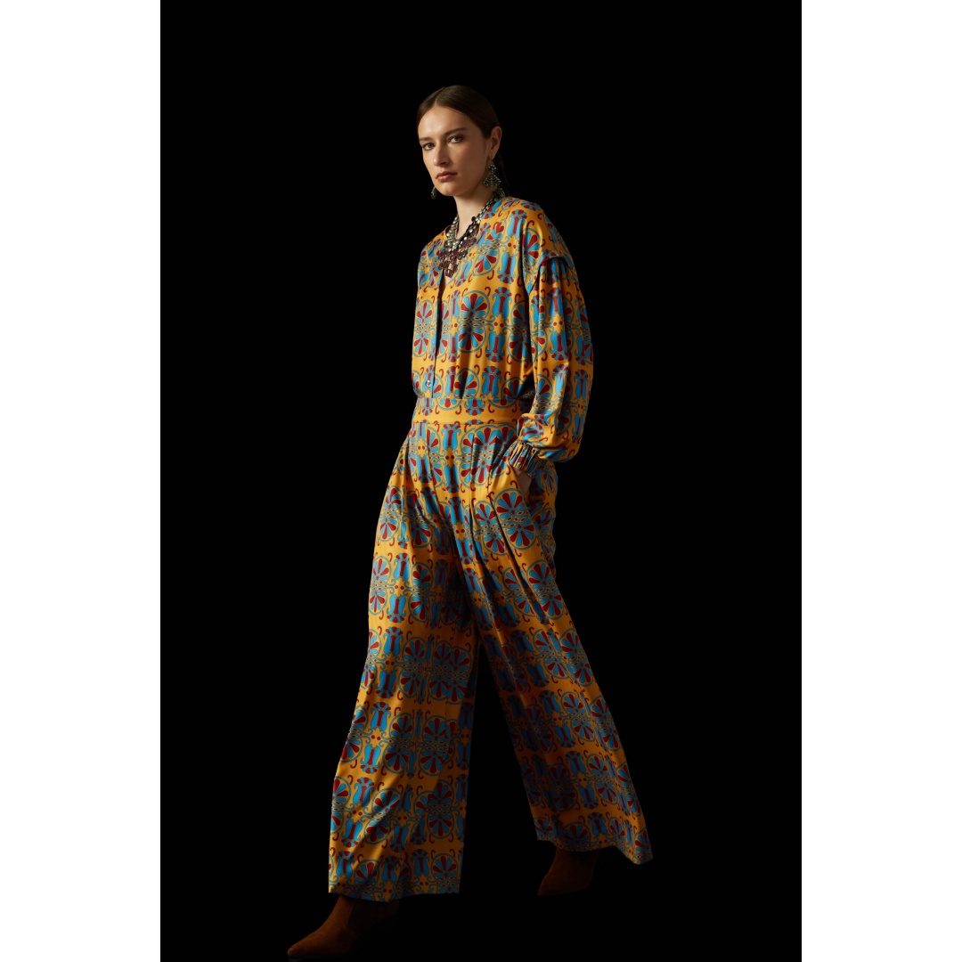 KION PANTS (Anthos Mustard) Wide Pants for an elevated look!