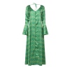 Esme Green Esme is an exquisite maxi satin dress