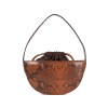 Kallisti Snake Saddle Snake leather bag