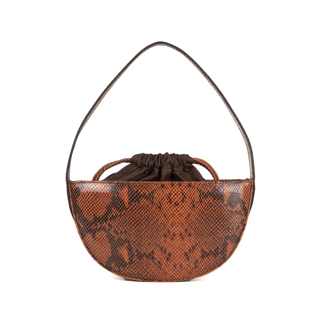 Kallisti Snake Saddle Snake leather bag