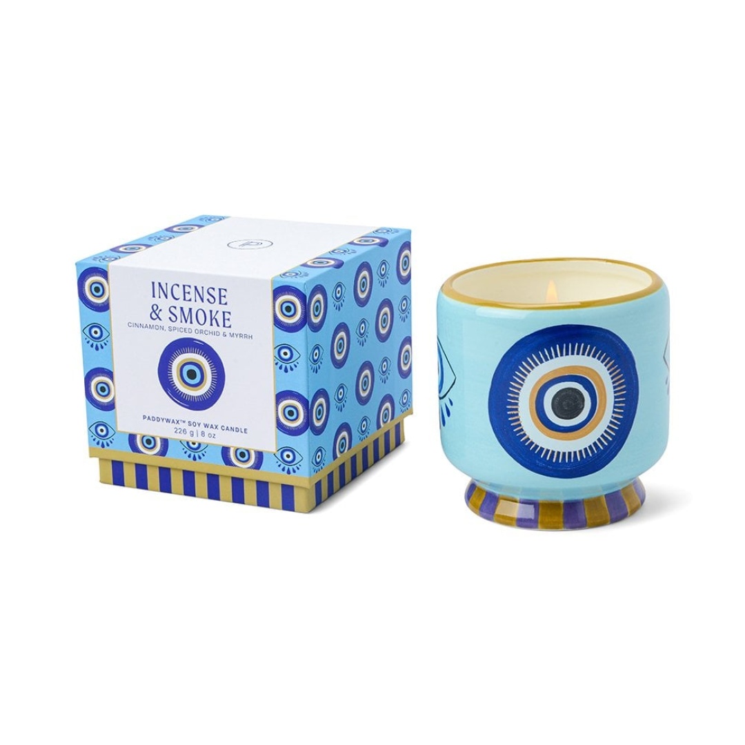 Incense & Smoke 226gr Eye - Paddywax Γνωρίστε τη μεσογειακή μούσα