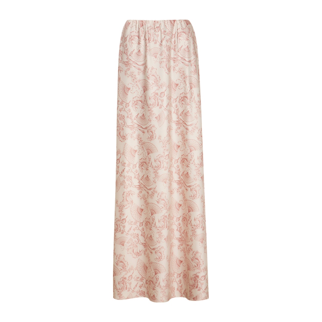 LYANA ROMANTZO Airy satin skirts is our forever love and this spring LYANA will steel your heart! Made from silky fabric