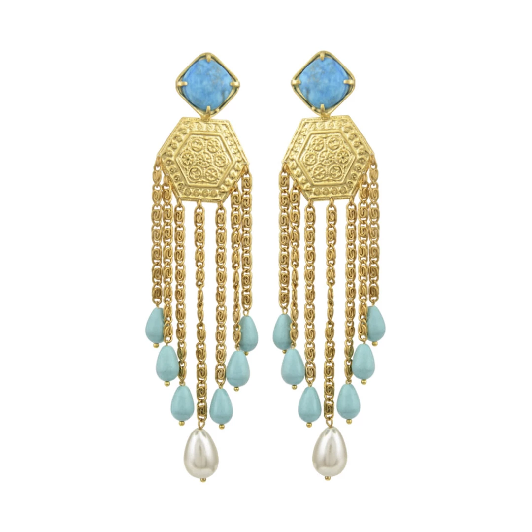 THEMIS earrings A statement pair of earrings from PYTHIA SS24