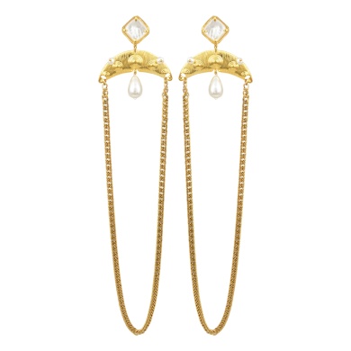 AURELIA earrings A super edgy pair of earrings from PYTHIA SS24