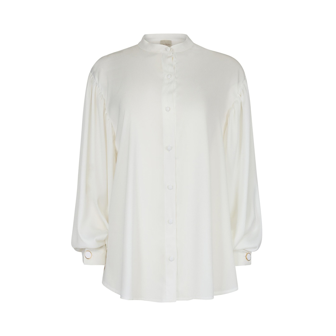 RIVIERA SHIRT PURE WHITE As our best-selling piece