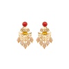 AMMOS EARRINGS 24k gold plated brass earrings