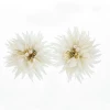 DALIA EARRINGS Handmade earrings inspired by the Greek traditional costumes and made of embroidered fabric.