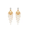 DIONE EARRINGS 24k gold plated brass earrings