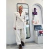 Dorina savva BLAZER IVORY Oversized σακάκι